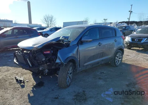 2015 Kia Sportage Lx из США, поврежденный, VIN KNDPBCAC5F7716539